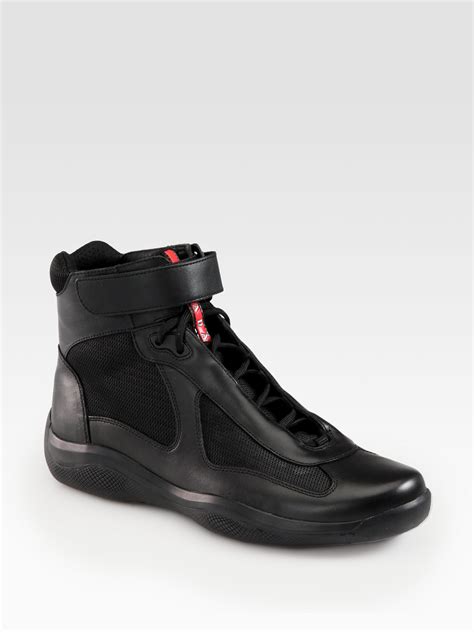 prada men's sneakers price|prada men's sneakers high top.